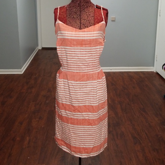 Plus Size Coral Dress - Picture 1 of 4
